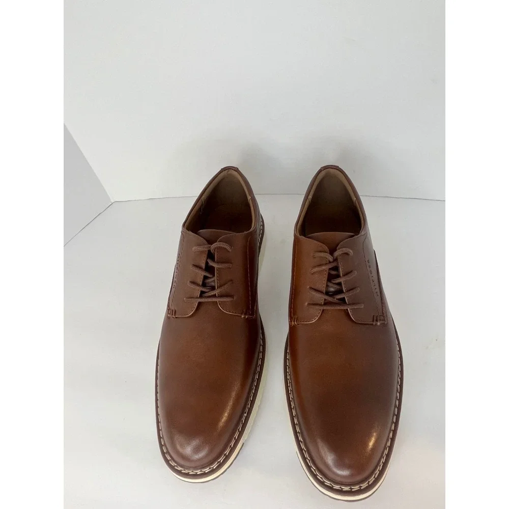 Tommy Hilfiger TMHIDAY-R Men's Size 9 Brown Derby Dress Shoes NWOB Casual - Picture 7 of 15